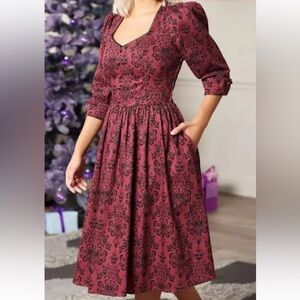 NWT Her Universe Haunted Mansion Disneyland Disney World retro dress size XL